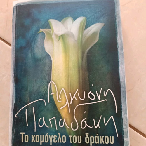 Το χαμόγελο του δράκου της Αλκυόνης Παπαδάκη λογοτεχνικό βιβλίο σαν καινούργιο