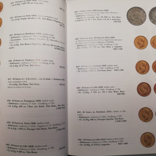 Coin auction catalogs like new, set of 2
