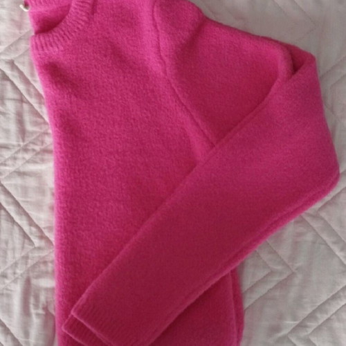 Terranova women's knitted fuzzy sweater like new, size S, pink