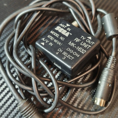 Sega Genesis Mega Drive RF Unit Switch Box Cable MK-1632 NTSC-M