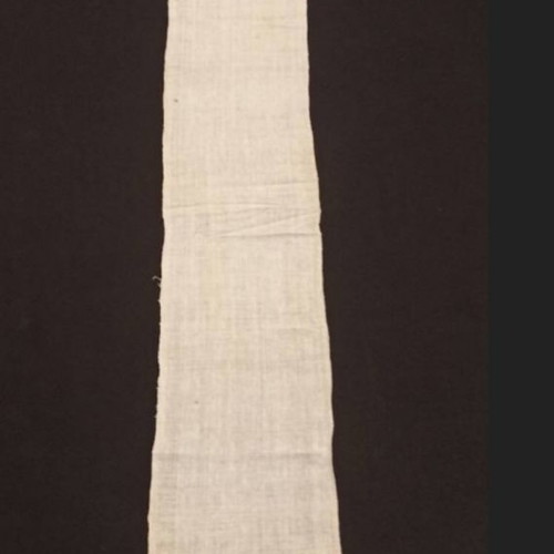Yaglic headscarf or towel used, 18th century, cotton with embroidery
