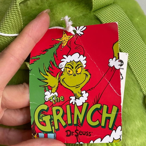 The Grinch Plush Mini Backpack by Sinsay 2025, new