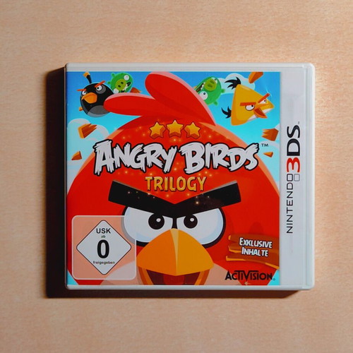 Angry Birds Trilogy Nintendo 3DS game used, puzzle