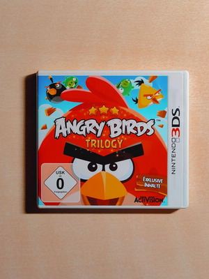 Angry Birds Trilogy Nintendo 3DS game used, puzzle