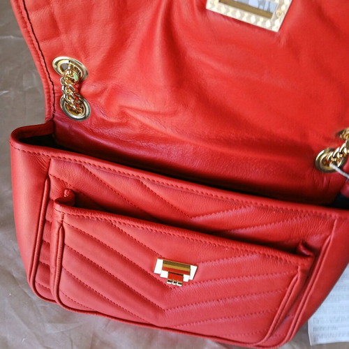A.BELLUCCI shoulder bag new, red, Italian origin