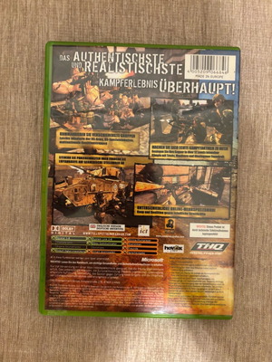 Full Spectrum Warrior Xbox Original used, complete German version