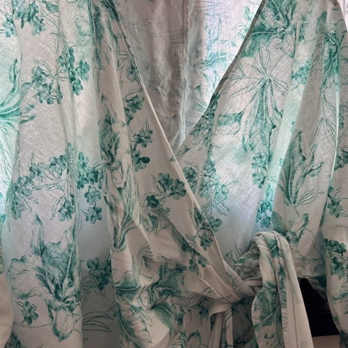 Zara wrap blouse like new, multicolor, size L