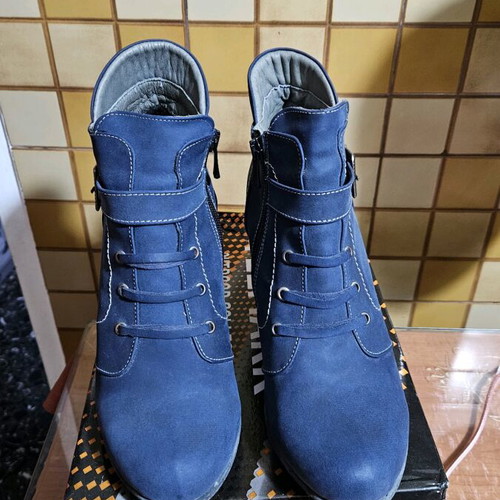 Safe Step ankle boots anatomical orthopedic suede size 39 like new