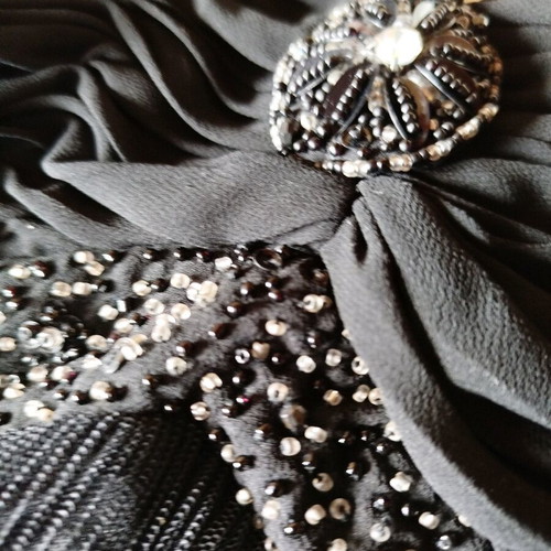 Laura Fiori vintage black top size L like new 2005