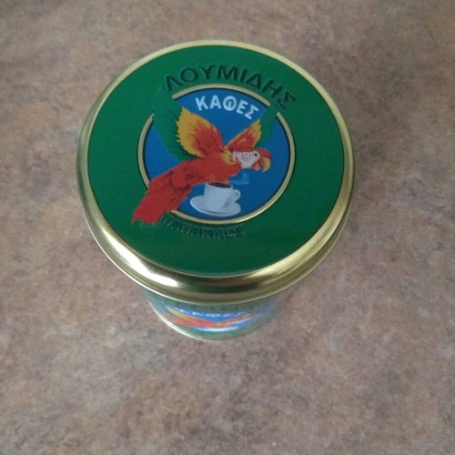 Metallic Papagalos Loumidis box new collectible