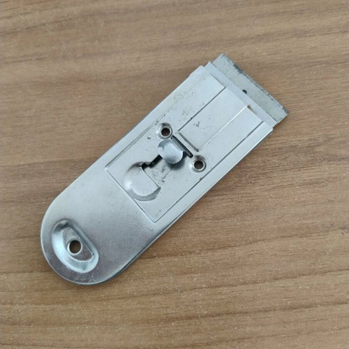 Scraper for stains and residues used