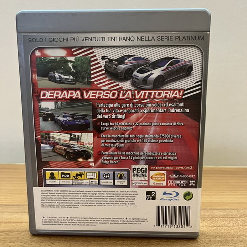 Ridge Racer 7 PS3 game used, racing
