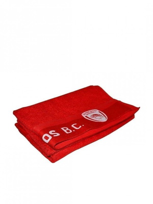 Olympiacos BC 1925 body towel 70x140 cm, red, 500 gsm