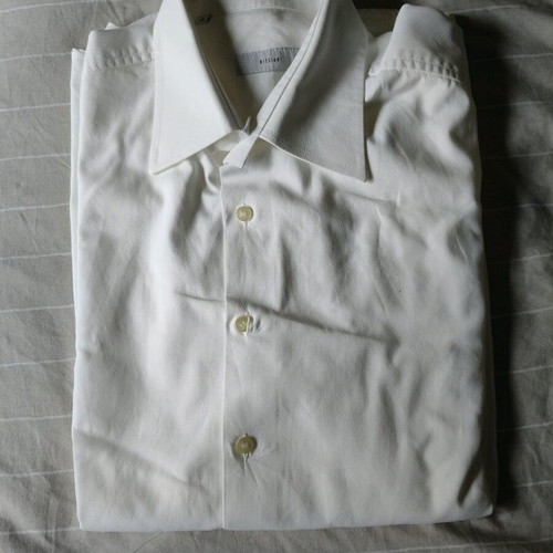 Bitsiani White XL Regular Fit Shirt Used 100% Cotton