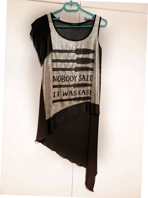 Women's asymmetric blouse like new, size S