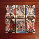 Olympiakos 6 basketball cards lot Doncic-Giannis