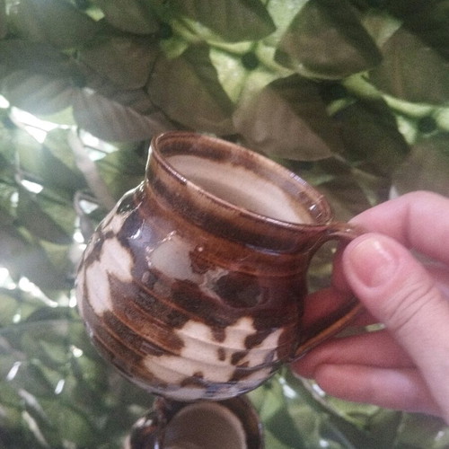 Ceramic set used, 4 pieces