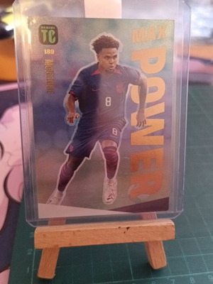 Weston McKennie Max Power Panini Top Class card like new