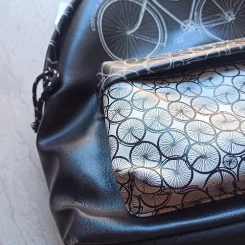 Make Notes mini backpack new, black