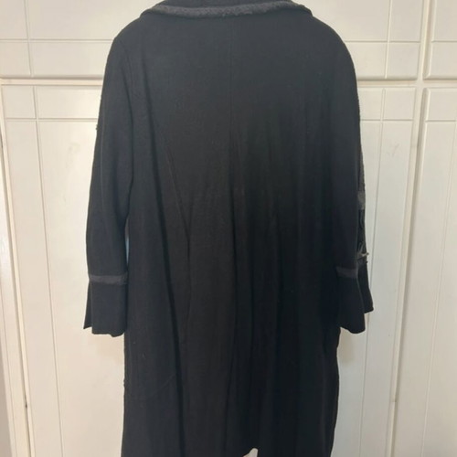 Black coat, XL size