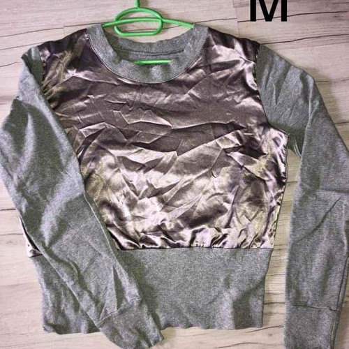 Women's blouse used, size M, grey