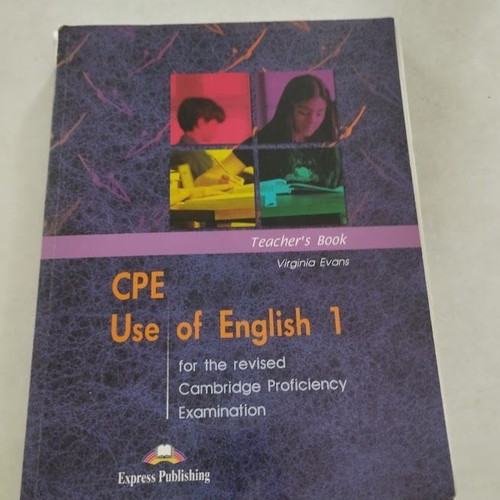 CPE Use of English 1 Teacher's Book like new by Virginia Evans