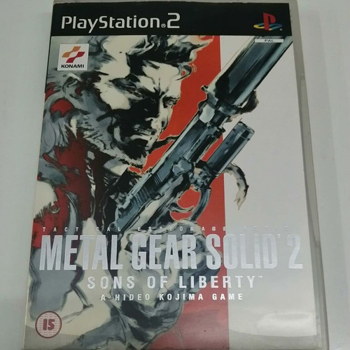 Metal Gear Solid 2: Sons of Liberty PS2 game used, English