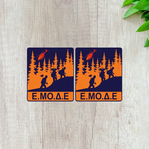 Emblem Stickers EMODE new, set of 2 pieces