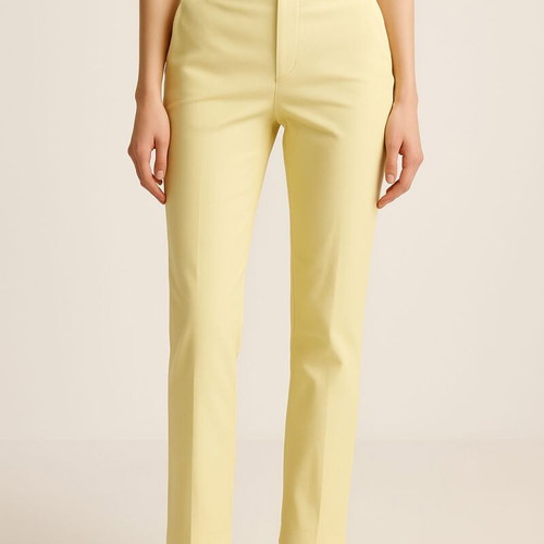 Mango Basics pants size 38 like new, yellow