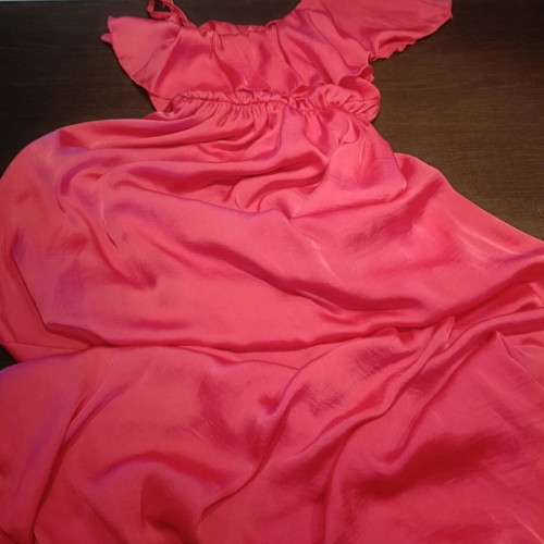 Maxi Ross dress with lining like new, pink, Lipsy London, size S