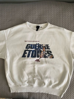 Pullover Star Wars H&M σε άριστη κατάσταση, μέγεθος medium, άσπρο
