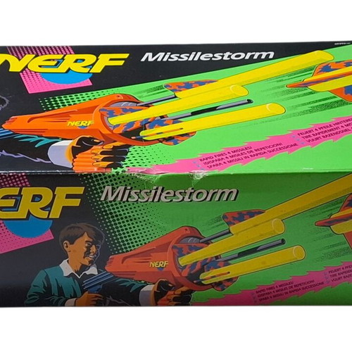 Vintage Kenner Nerf Missilestorm toy new, 90s collectible