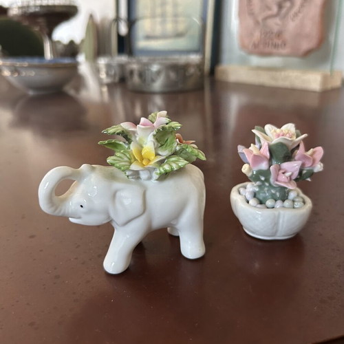 Miniature vintage decorative figurines
