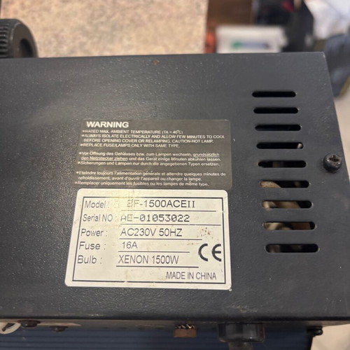 Strobo 1500W Acme μεταχειρισμένο με λάμπα Xenon και ρυθμιζόμενη φωτεινότητα