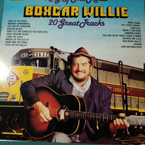 Boxcar Willie King Of The Road vinyl record