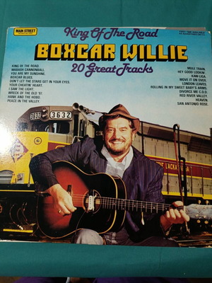 Boxcar Willie King Of The Road vinyl record