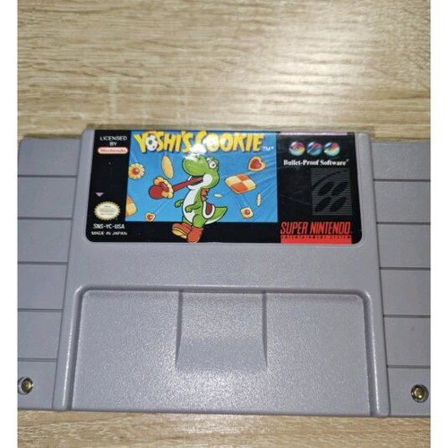 Yoshi’s Cookie Super Nintendo game used, PAL edition