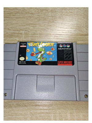 Yoshi’s Cookie Super Nintendo game used, PAL edition