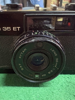 GAF Memo 35 ET vintage 35mm φωτογραφική μηχανή μεταχειρισμένη, χωρίς δοκιμή