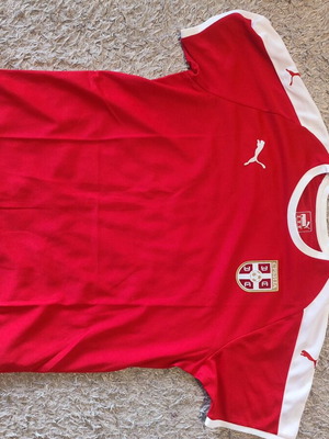 Puma T-shirt XL like new, red Serbia team