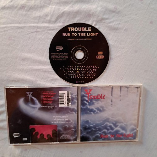 Trouble Run To The Light CD used, metal