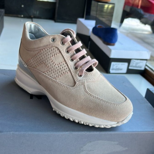 Hogan women's shoes new, sizes 35-36, beige and pink