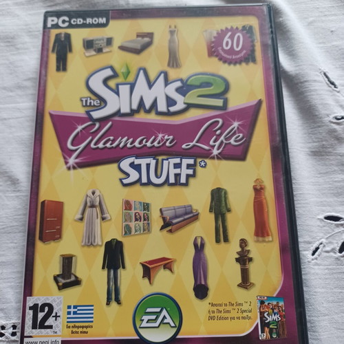 The Sims 2 Glamour Life Stuff PC game like new