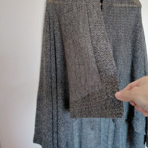 Gaffer & Fluf long gray cardigan like new, one size