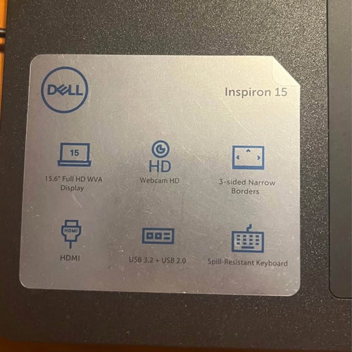 Dell Inspiron 15 3530 laptop, Intel Core i5, 16GB RAM, Full HD