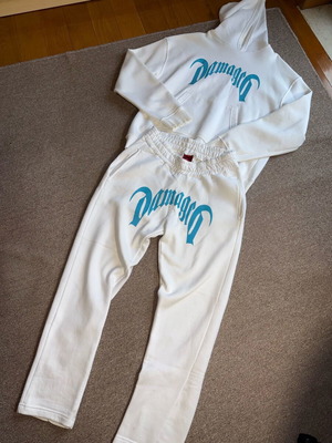 Damaged baby blue set like new