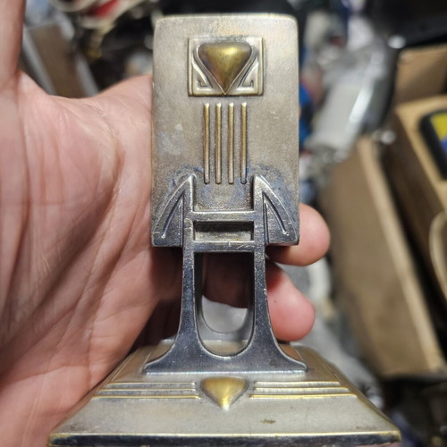 Vintage Art Deco matchbox holder