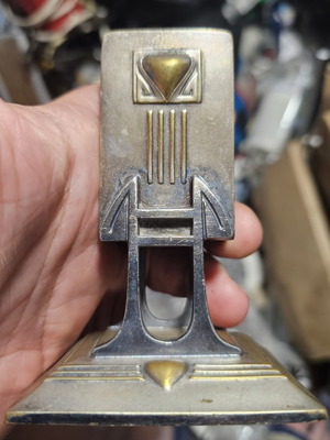Vintage Art Deco matchbox holder