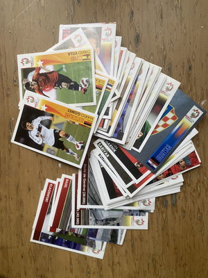 Panini UEFA Euro 2008 Austria-Switzerland stickers like new, 192 pcs