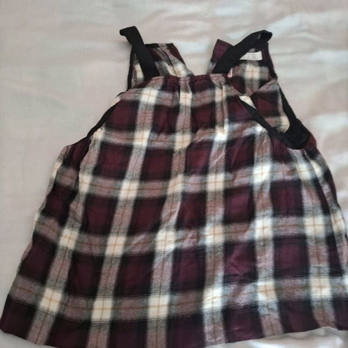 Zara winter dress plaid like new for ages 3-4